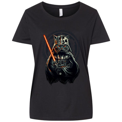 Ladies Curvy Jersey - EHVN587C - Blended Black - 1