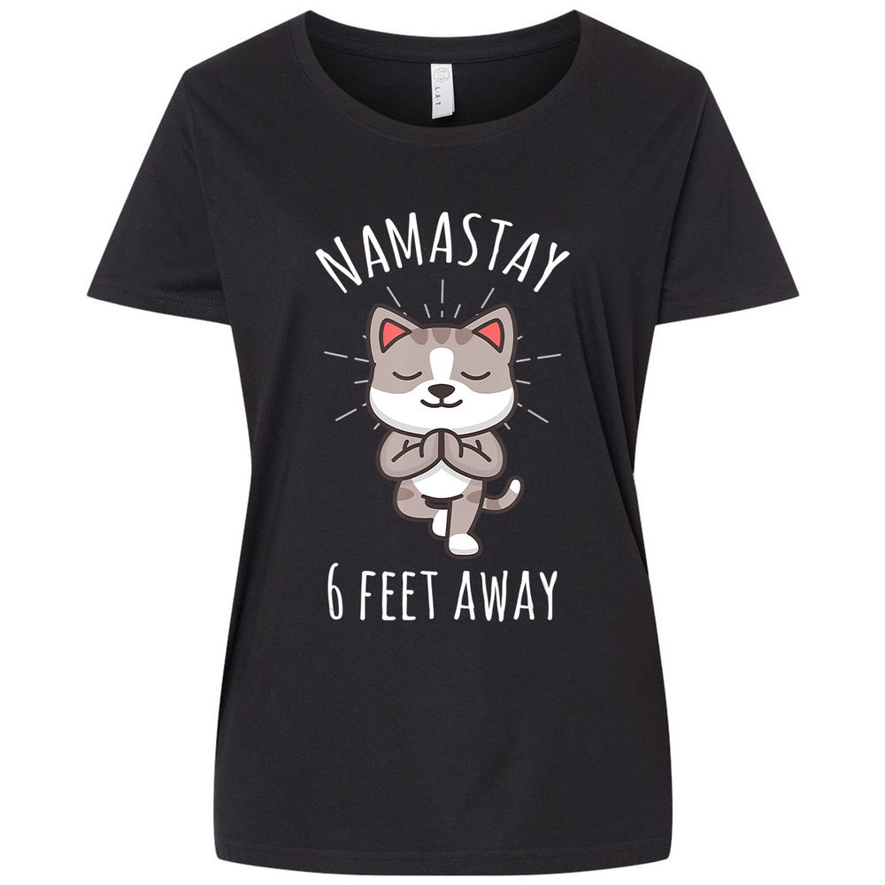 Ladies Curvy Jersey - R5VEDFLC - Blended Black - 1