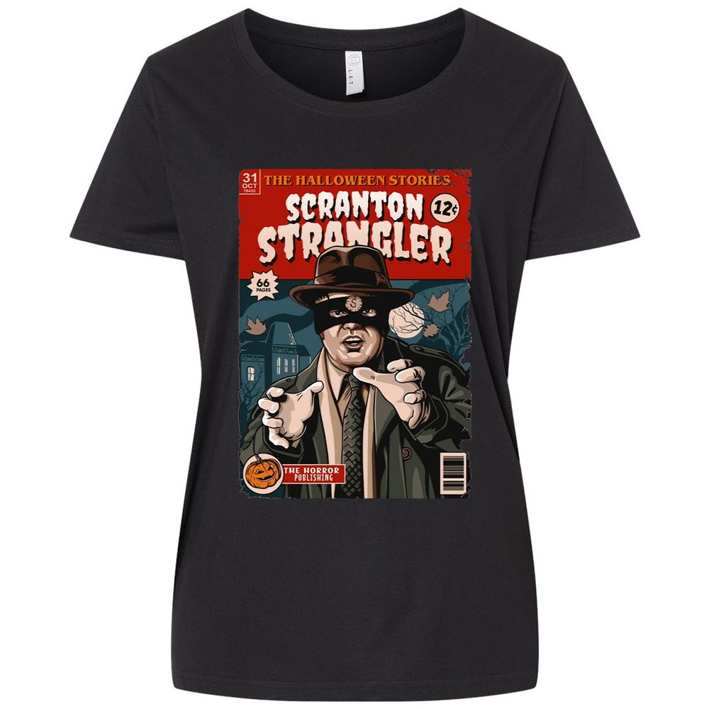 Ladies Curvy Jersey - QAT4GAZC - Blended Black - 1