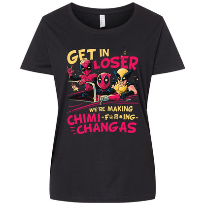 Ladies Curvy Jersey - ZHRQ93B4 - Blended Black - 1