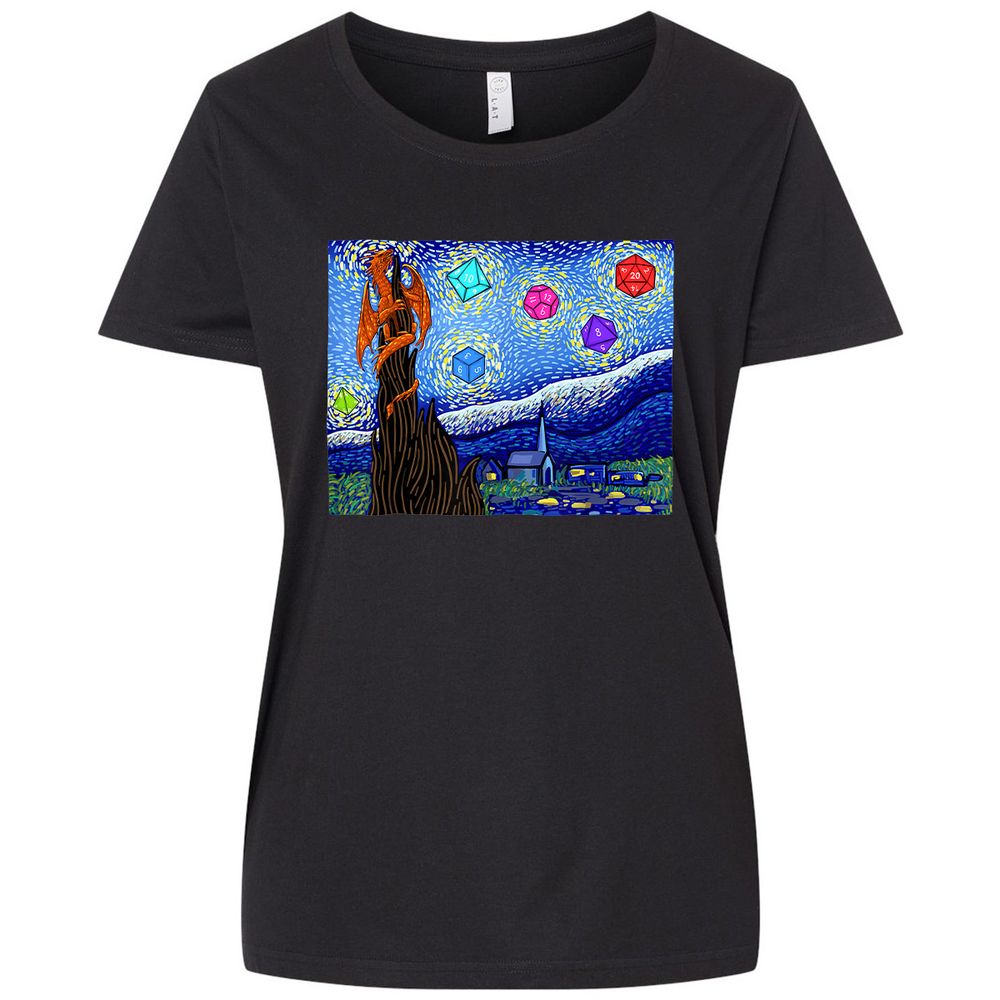 Ladies Curvy Jersey - XSG2HRED - Blended Black - 1