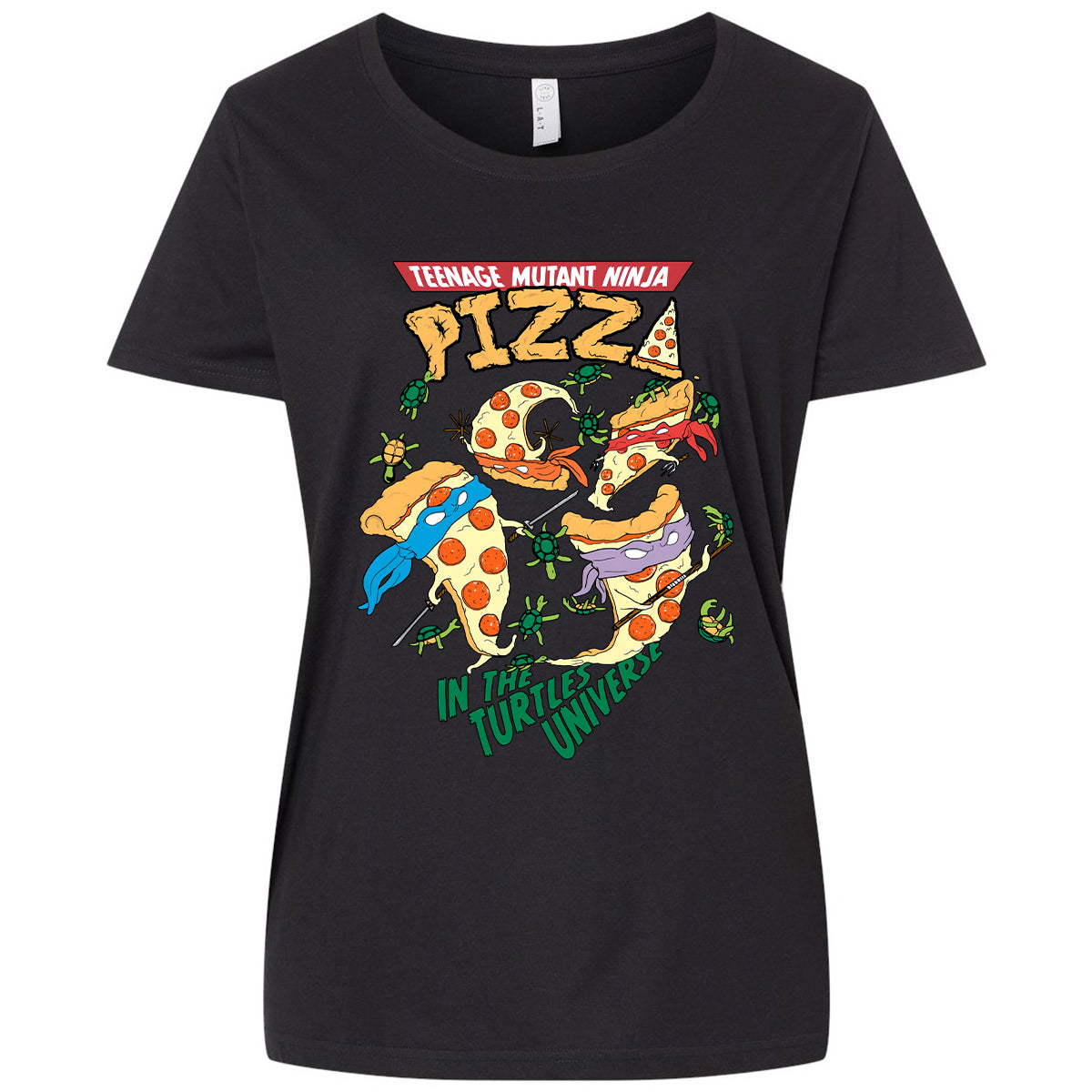 Ladies Curvy Jersey - Z11A6ESF - Blended Black - 1