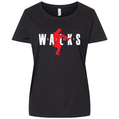 Ladies Curvy Jersey - UCG2ZL5E - Blended Black - 1