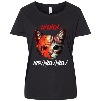 Ladies Curvy Jersey - 9BV2M13D - Blended Black - 1