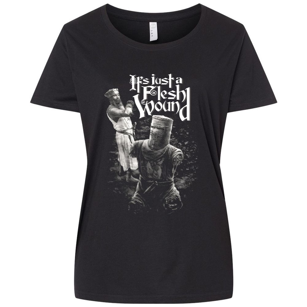 Ladies Curvy Jersey - GDPC9PFR - Blended Black - 1