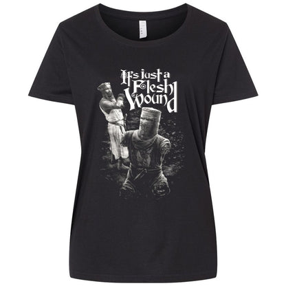 Ladies Curvy Jersey - GDPC9PFR - Blended Black - 1