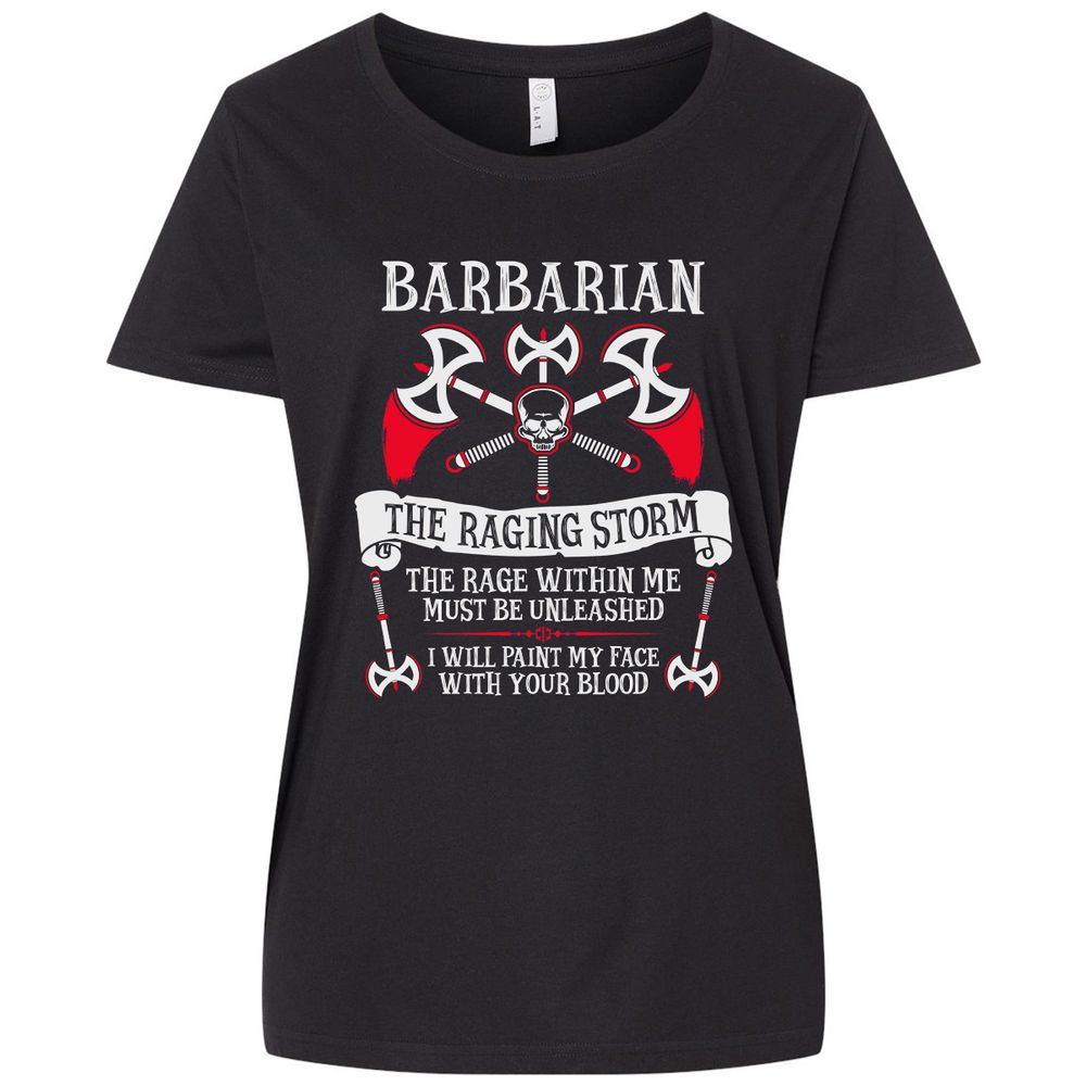 Ladies Curvy Jersey - WJ6ZTY8C - Blended Black - 1