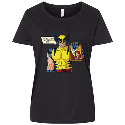 Ladies Curvy Jersey - Y5NTSK35 - Blended Black - 1