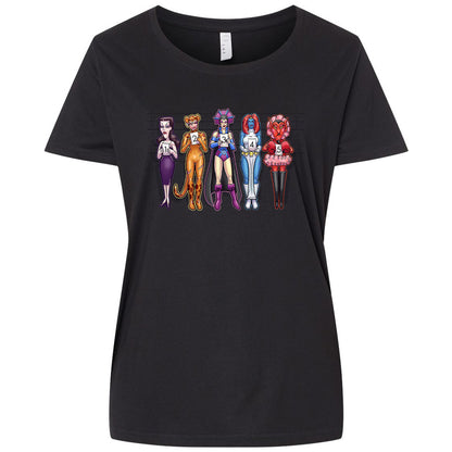 Ladies Curvy Jersey - AEADAFLG - Blended Black - 1