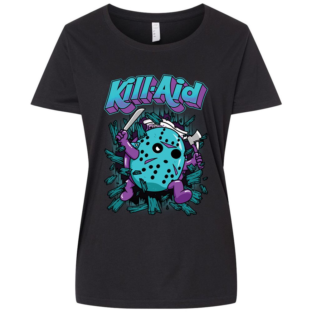 Ladies Curvy Jersey - HAV3GXNB - Blended Black - 1