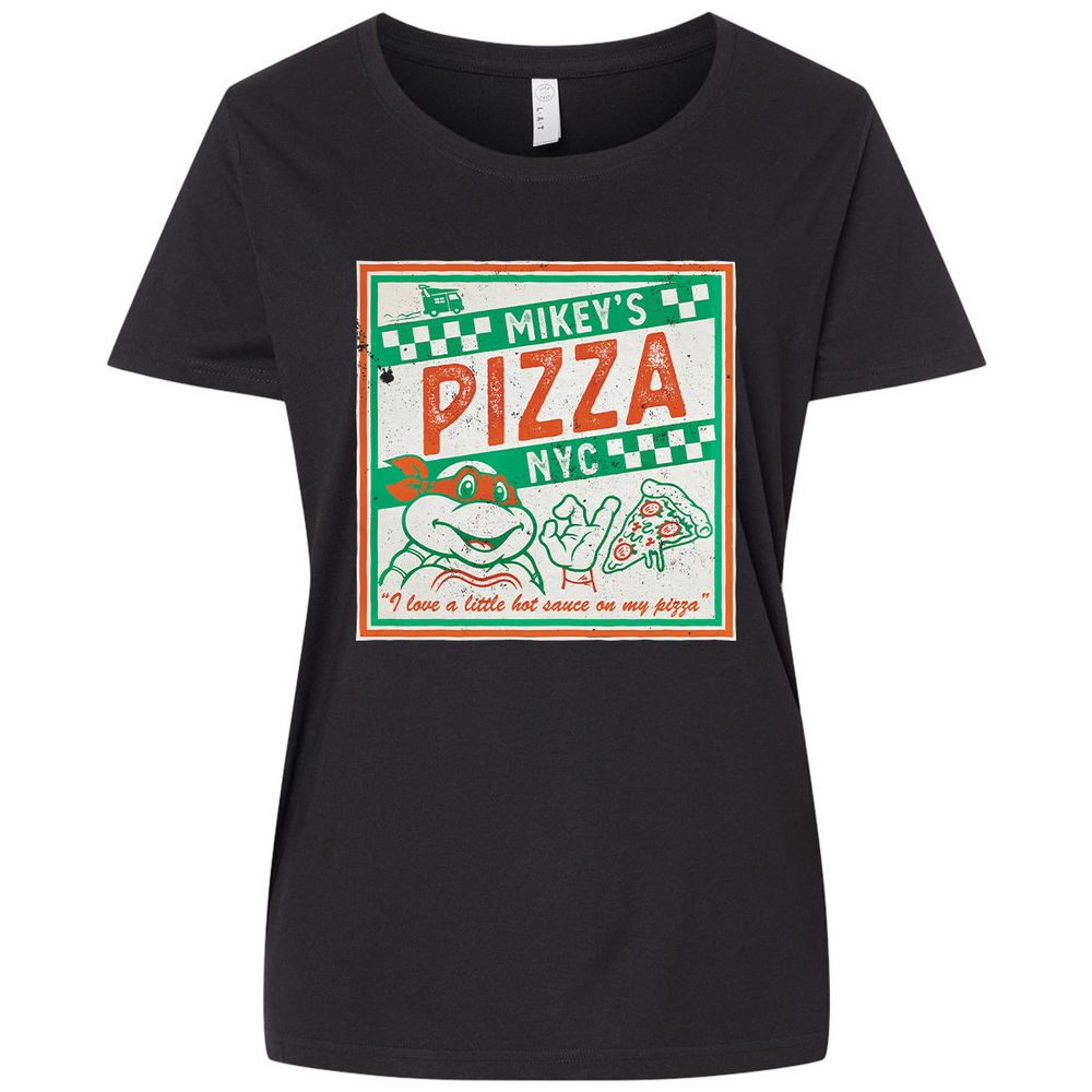 Ladies Curvy Jersey - MDUV1JS6 - Blended Black - 1