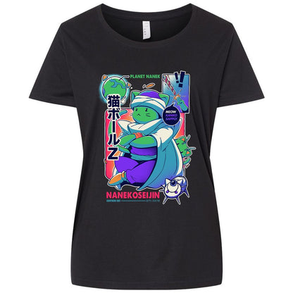 Ladies Curvy Jersey - ZJTVKZ52 - Blended Black - 1