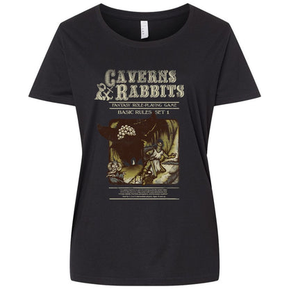 Ladies Curvy Jersey - 8Z2YB7CW - Blended Black - 1