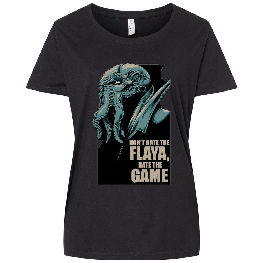 Ladies Curvy Jersey - Y9138Z7D - Blended Black - 1