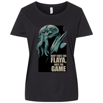 Ladies Curvy Jersey - Y9138Z7D - Blended Black - 1