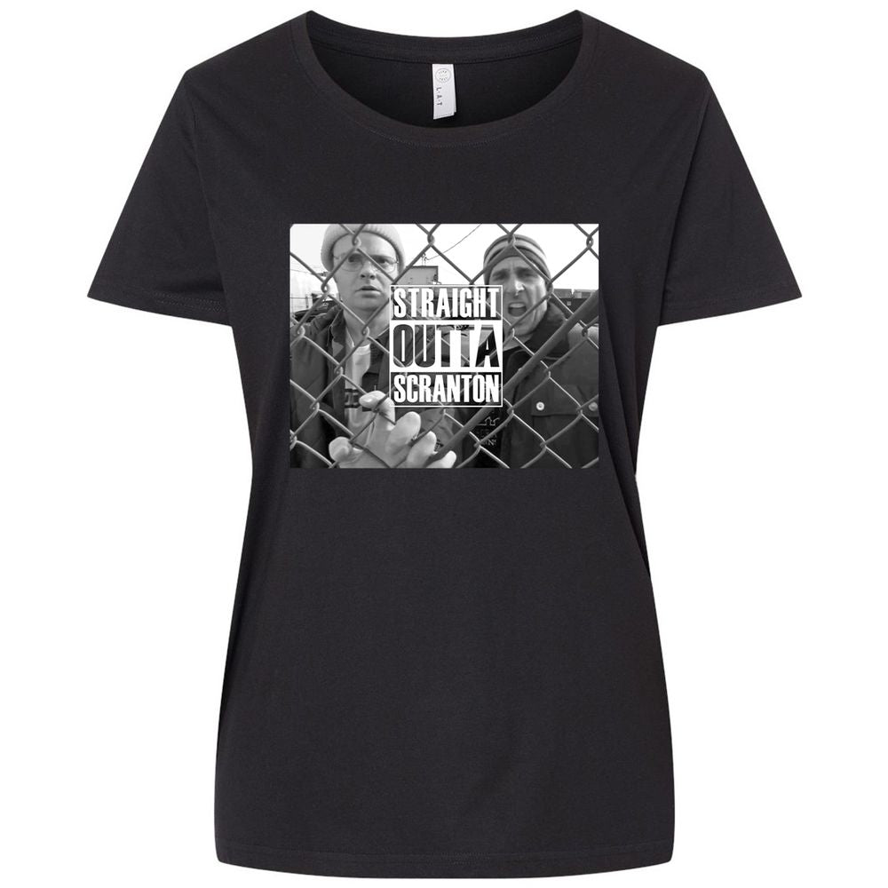 Ladies Curvy Jersey - SE97TWXY - Blended Black - 1