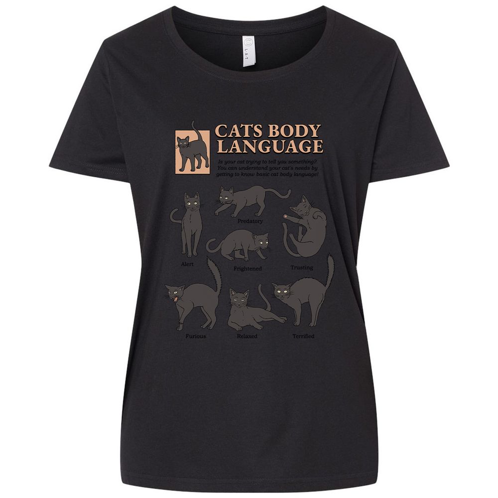 Ladies Curvy Jersey - HYF1AZV7 - Blended Black - 1