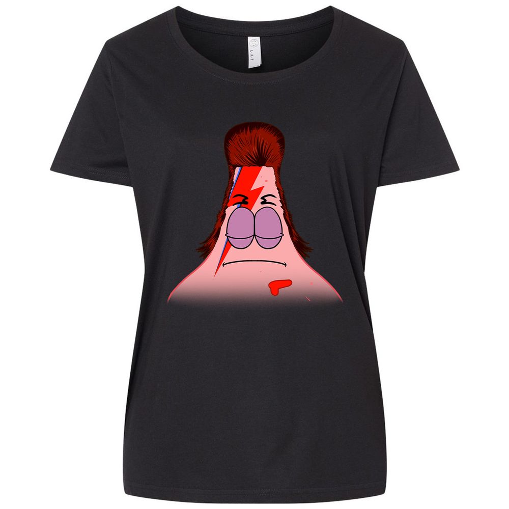 Ladies Curvy Jersey - 1C6PR6FT - Blended Black - 1