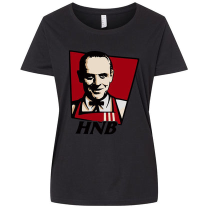 Ladies Curvy Jersey - NXHZMBC9 - Blended Black - 1