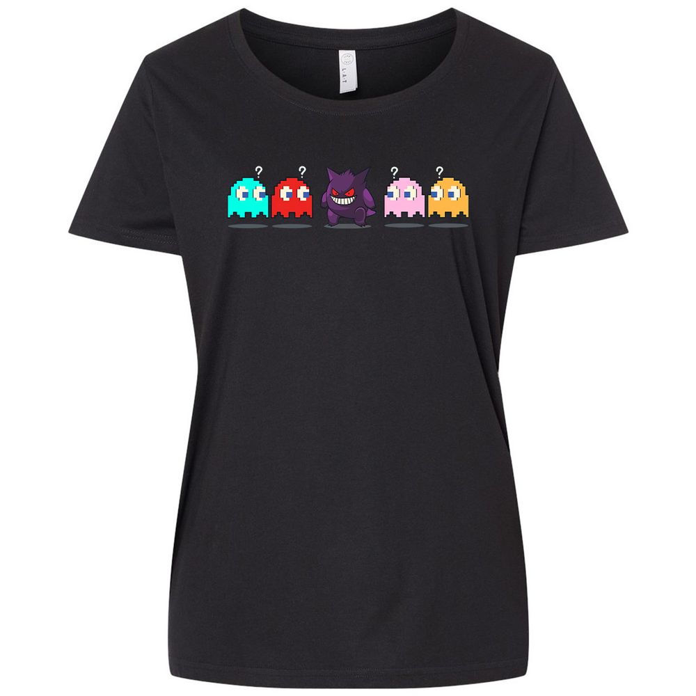 Ladies Curvy Jersey - GRB61S68 - Blended Black - 1