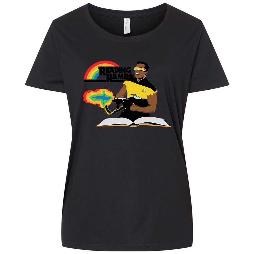 Ladies Curvy Jersey - LBJBNXU1 - Blended Black - 1