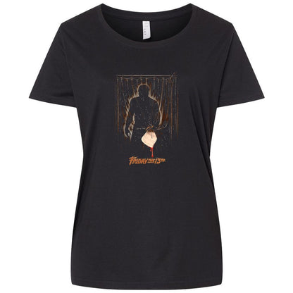 Ladies Curvy Jersey - PFXYLPFK - Blended Black - 1