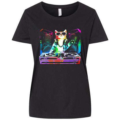 Ladies Curvy Jersey - 4JJZ56GU - Blended Black - 1