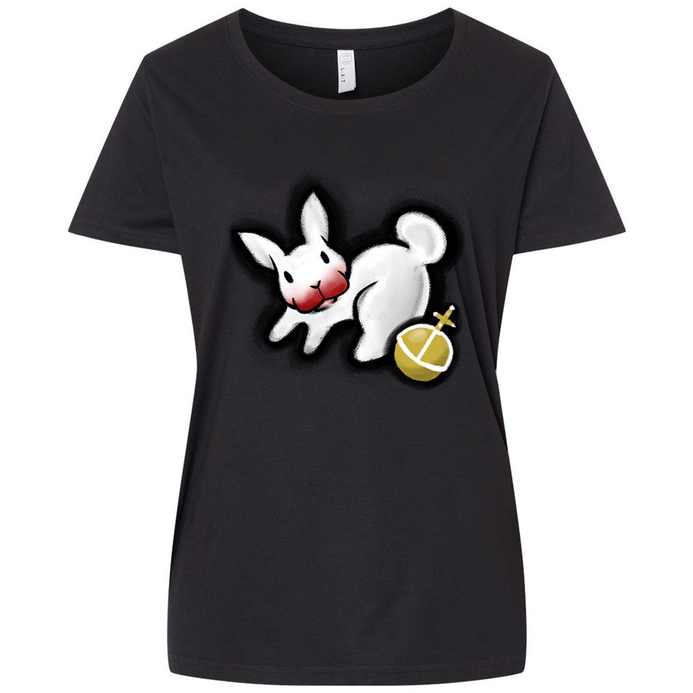 Ladies Curvy Jersey - 5SKNGMXM - Blended Black - 1