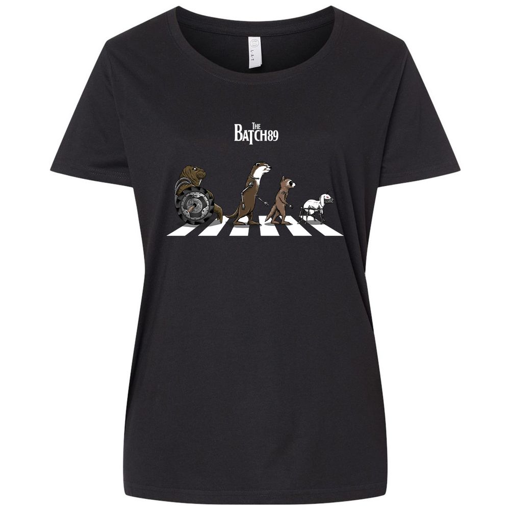 Ladies Curvy Jersey - 8JZBGMAP - Blended Black - 1