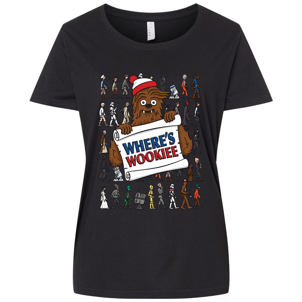 Ladies Curvy Jersey - WB8695MD - Blended Black - 1