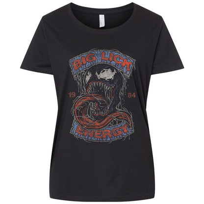 Ladies Curvy Jersey - LZG9XCEZ - Blended Black - 1