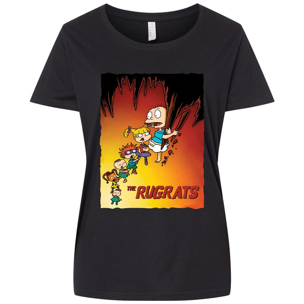 Ladies Curvy Jersey - UT3DASF1 - Blended Black - 1