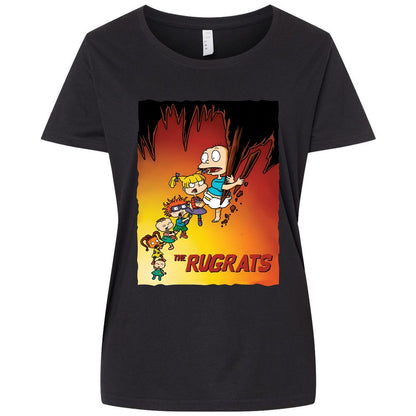 Ladies Curvy Jersey - UT3DASF1 - Blended Black - 1