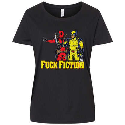 Ladies Curvy Jersey - GHUW367E - Blended Black - 1