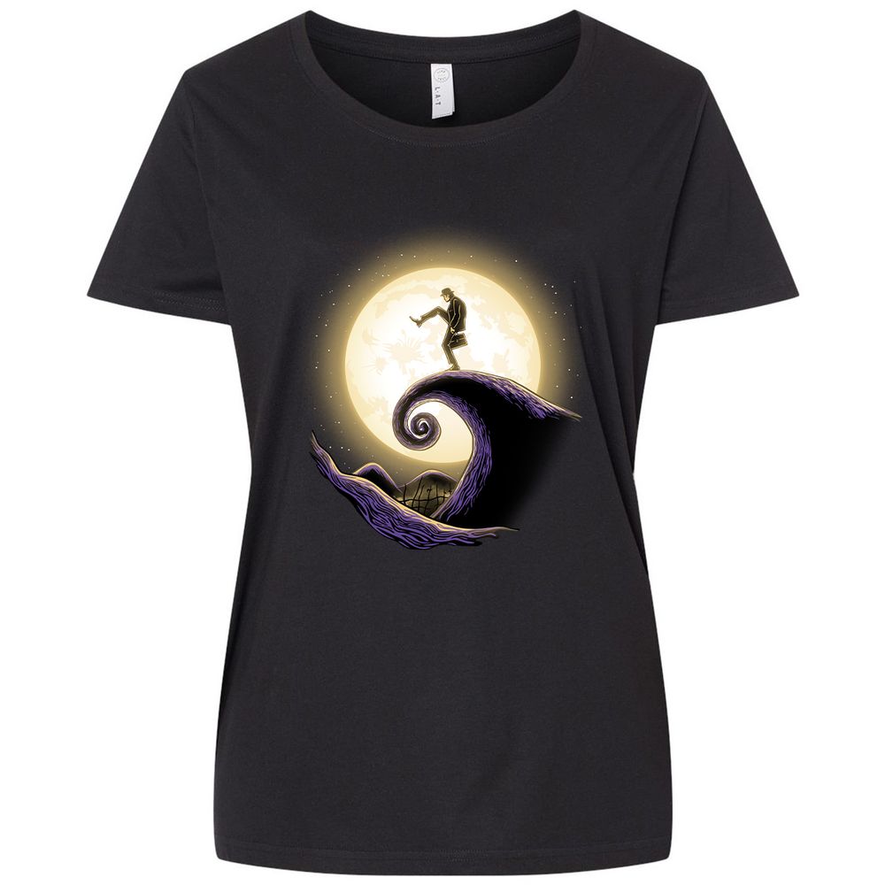 Ladies Curvy Jersey - LA1DBR3P - Blended Black - 1