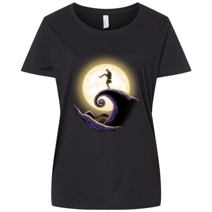 Ladies Curvy Jersey - LA1DBR3P - Blended Black - 1