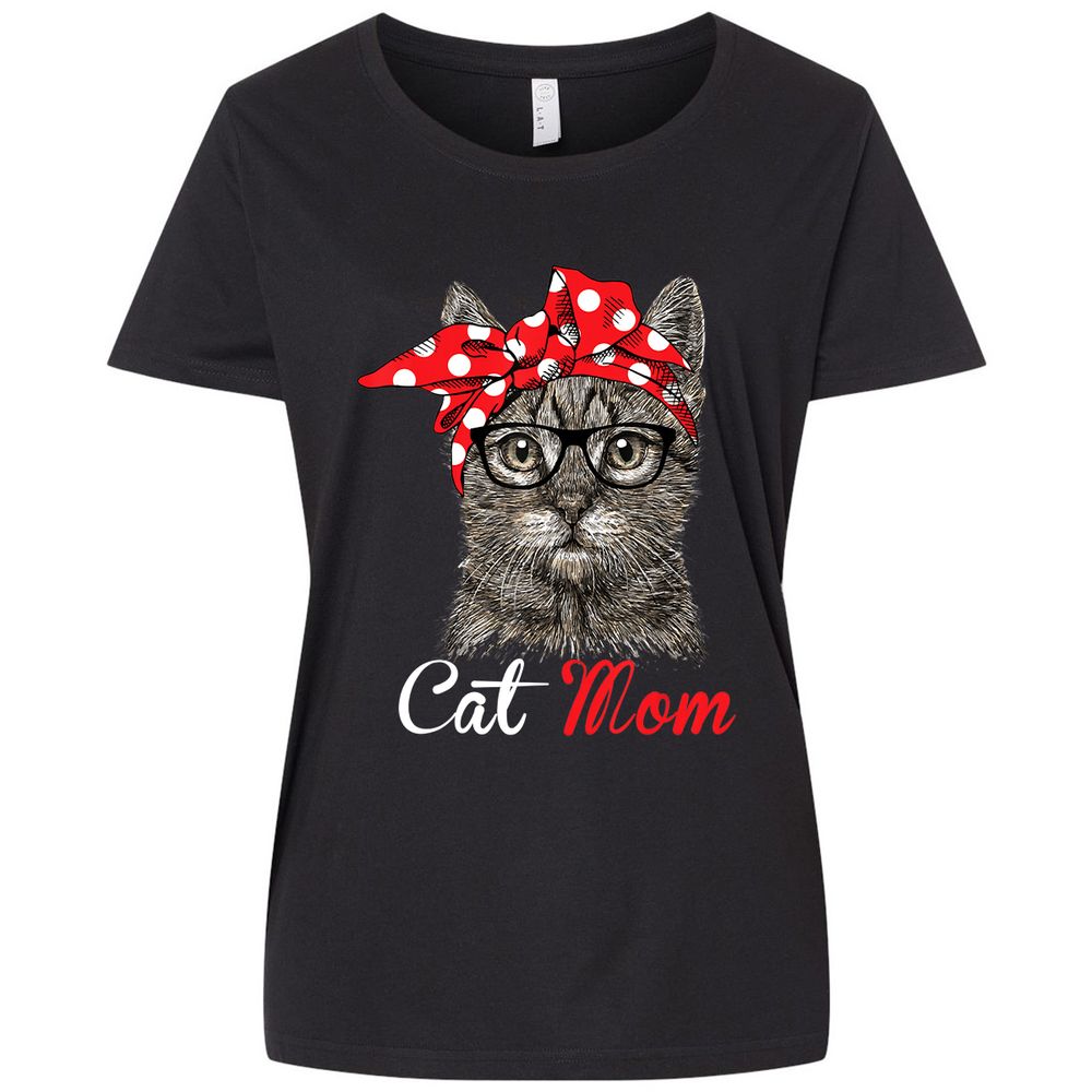 Ladies Curvy Jersey - 17TUHYF5 - Blended Black - 1