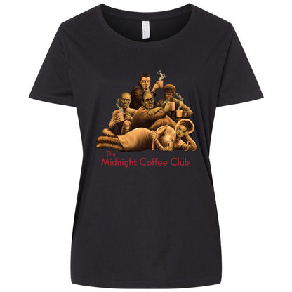 Ladies Curvy Jersey - J7TUAE25 - Blended Black - 1