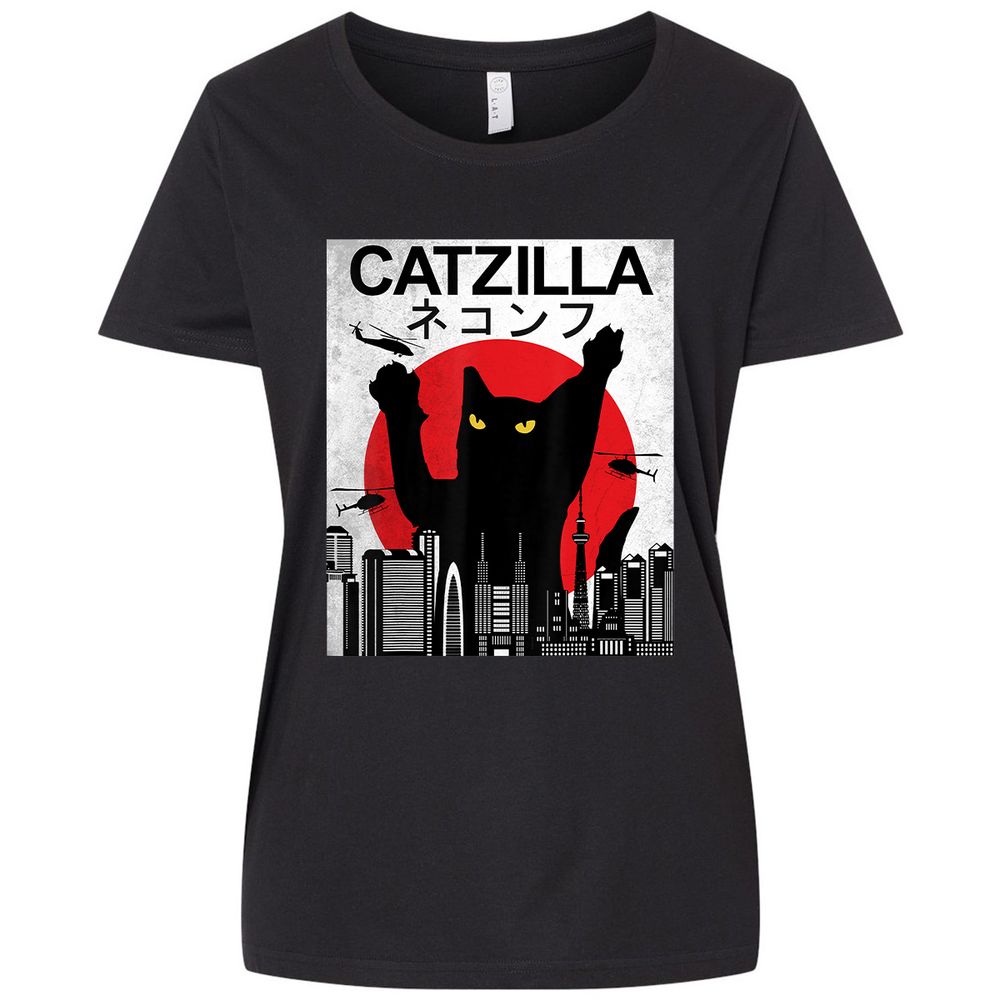 Ladies Curvy Jersey - TXWNW2TU - Blended Black - 1