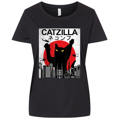 Ladies Curvy Jersey - TXWNW2TU - Blended Black - 1