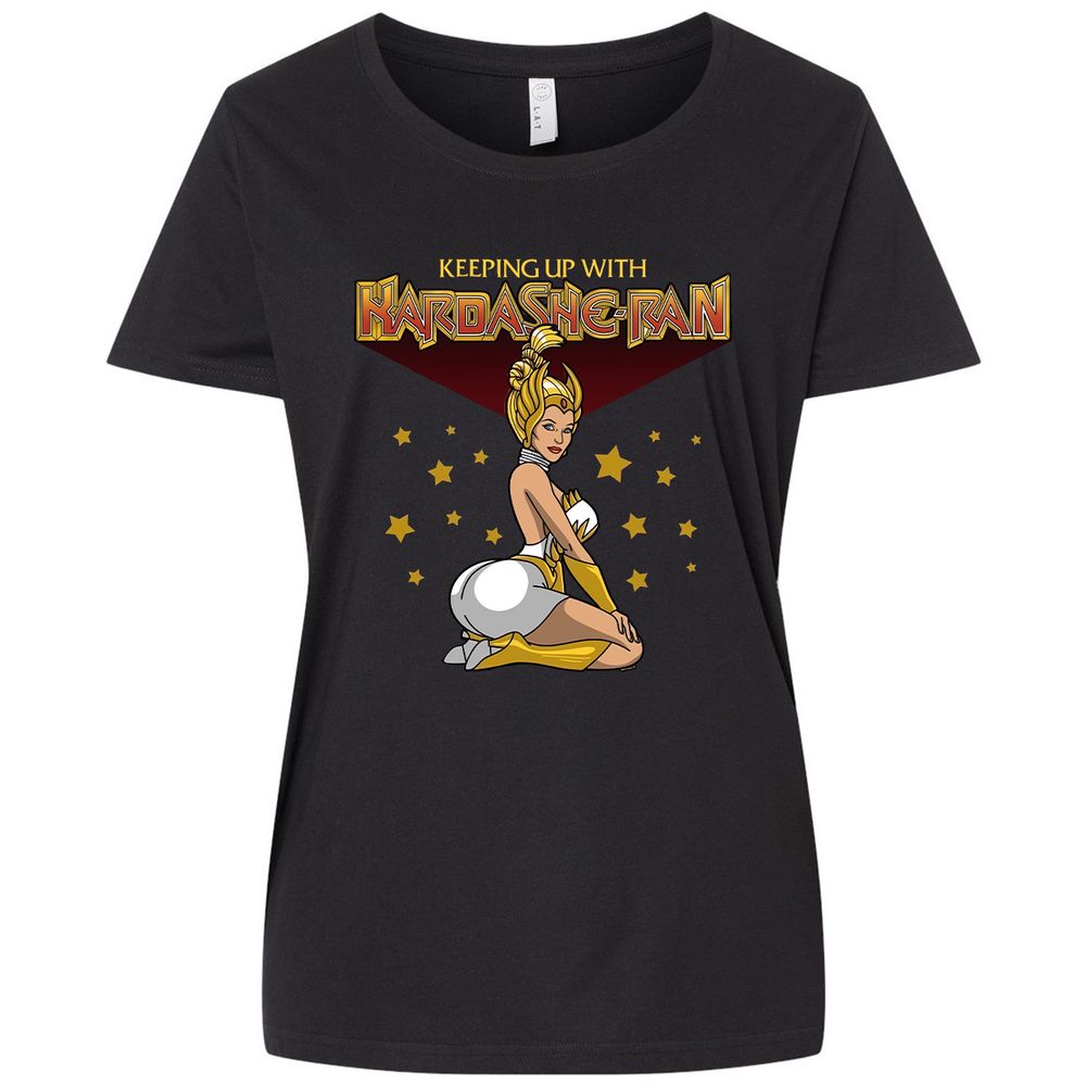 Ladies Curvy Jersey - 2FP63GV2 - Blended Black - 1