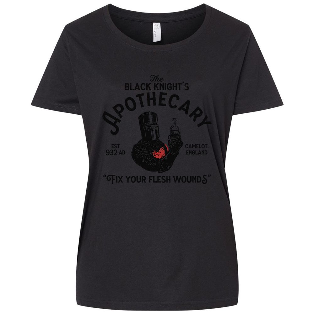 Ladies Curvy Jersey - FKBGCU4L - Blended Black - 1