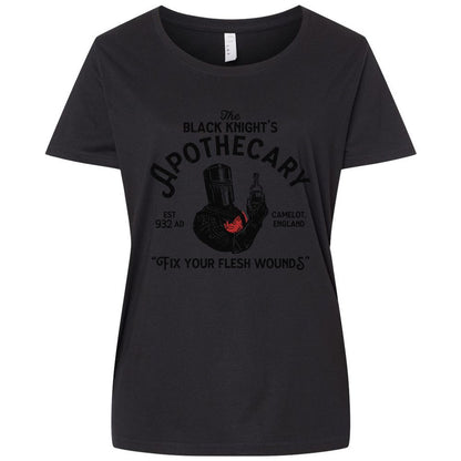 Ladies Curvy Jersey - FKBGCU4L - Blended Black - 1