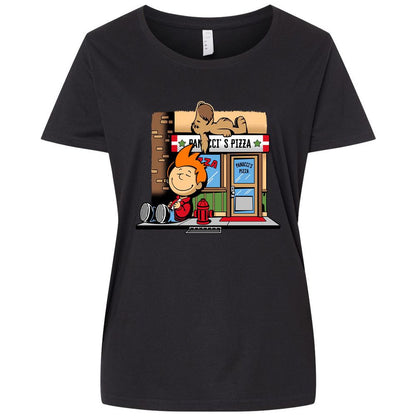 Ladies Curvy Jersey - 2KUY2PP4 - Blended Black - 1