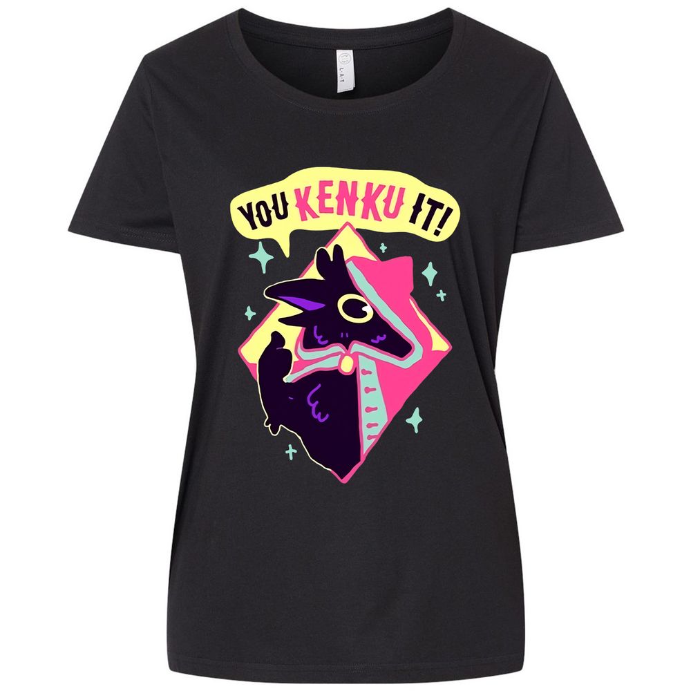 Ladies Curvy Jersey - CDLFPDVL - Blended Black - 1