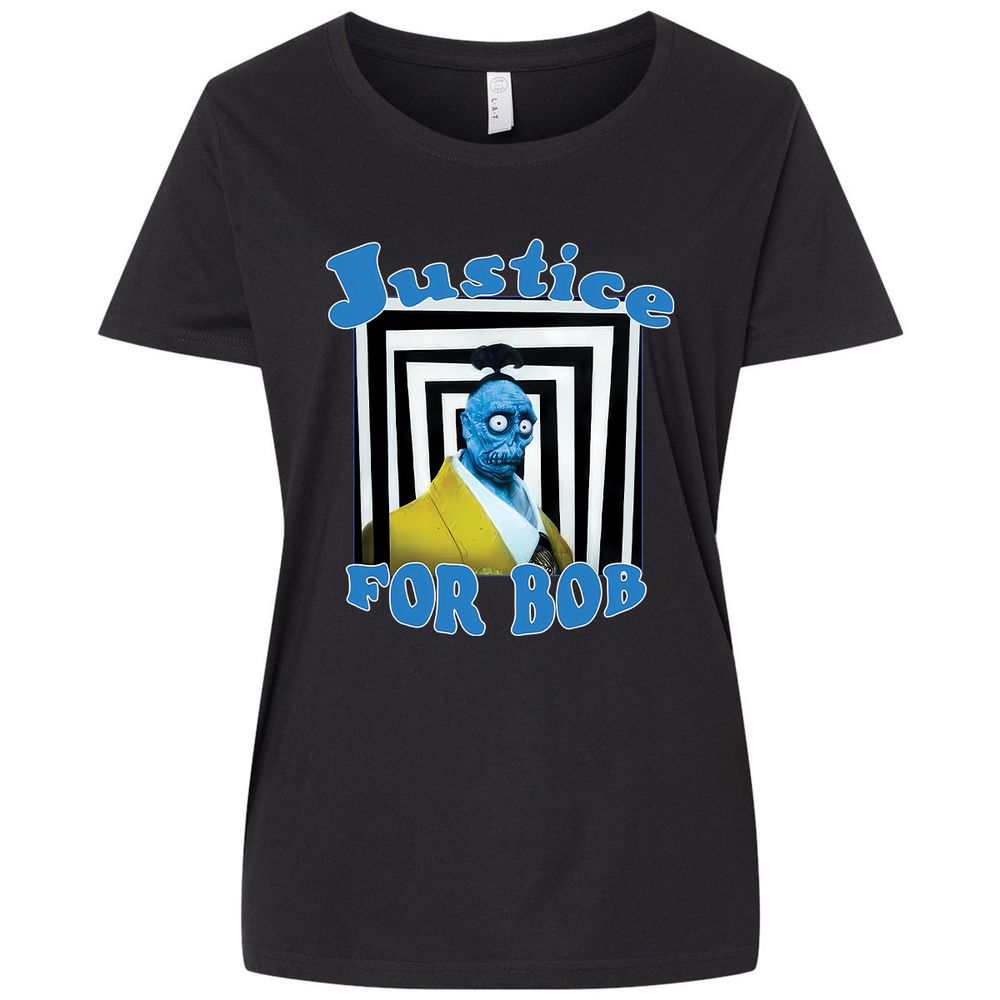 Ladies Curvy Jersey - 372XSNSL - Blended Black - 1