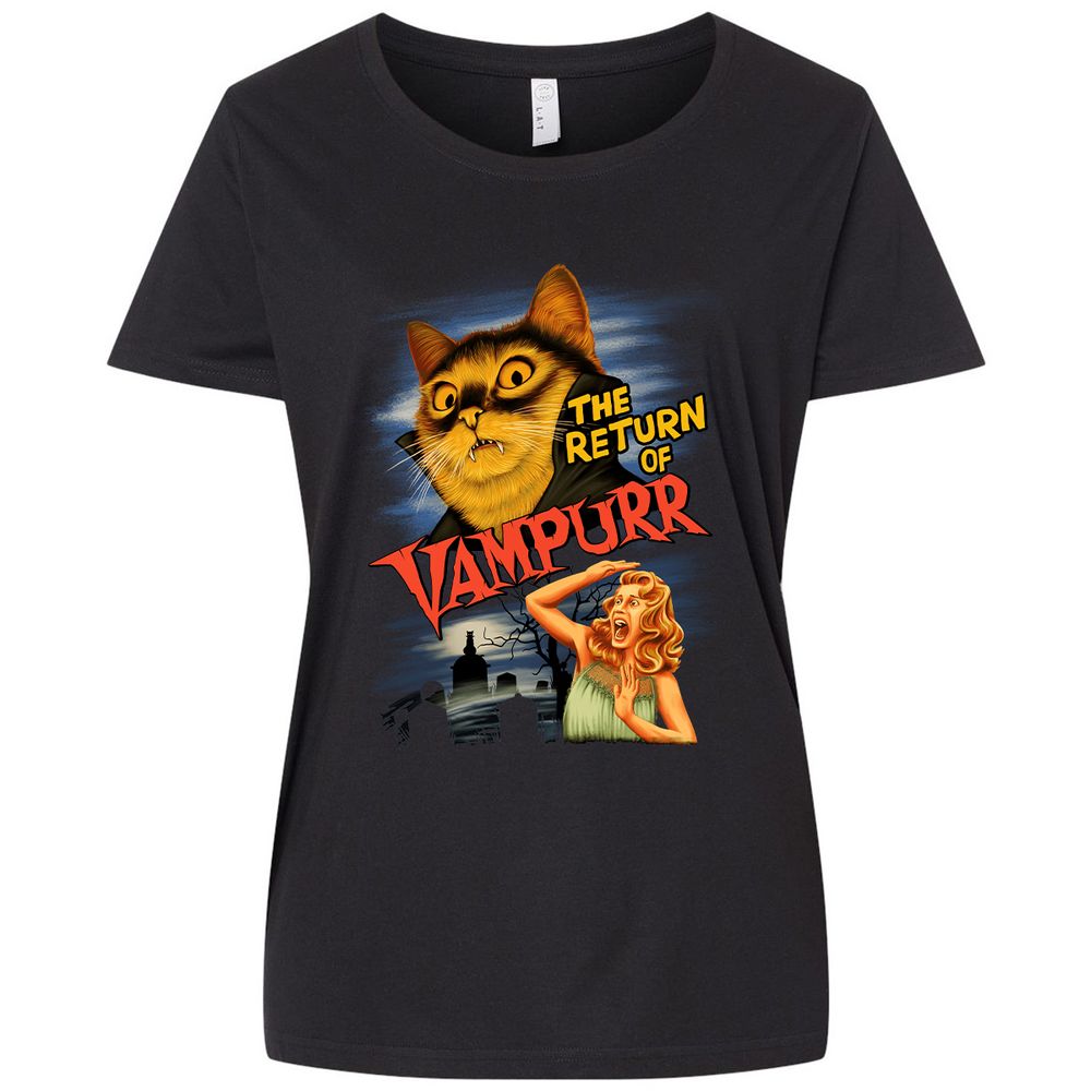 Ladies Curvy Jersey - UFG31FPV - Blended Black - 1