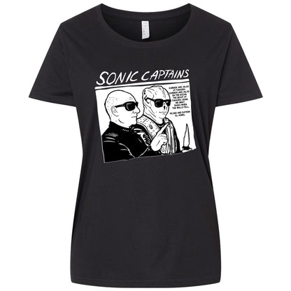 Ladies Curvy Jersey - LERJT2LG - Blended Black - 1