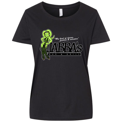 Ladies Curvy Jersey - RNGC8B6S - Blended Black - 1