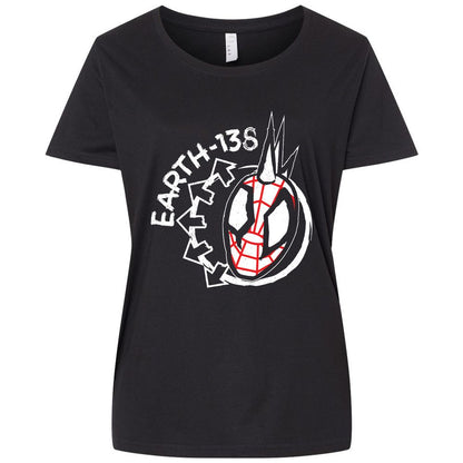 Ladies Curvy Jersey - H2XGDNYP - Blended Black - 1